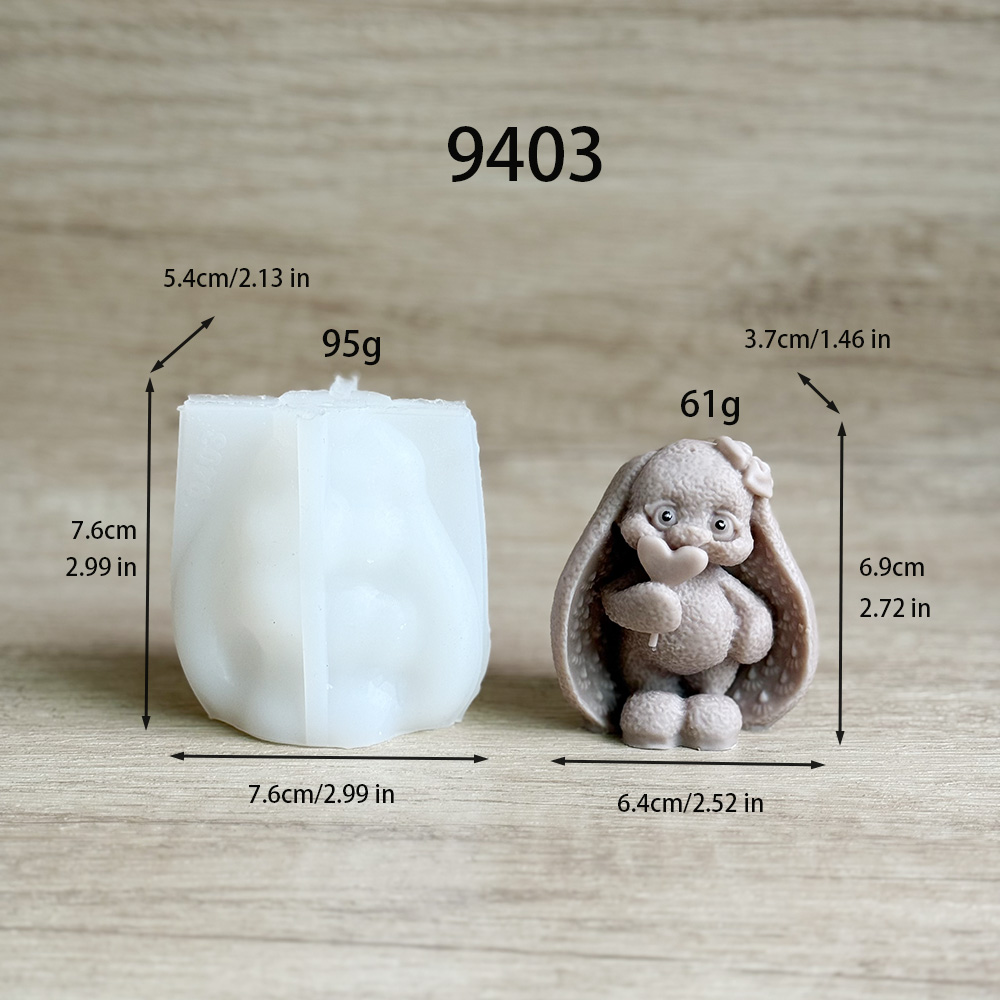 Bunny Animal Silicone Mold